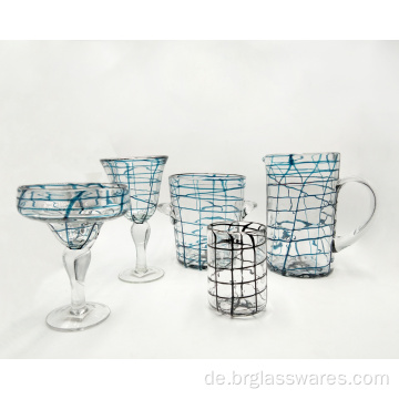 Martini Glas Weinbecher Trinkglas Set